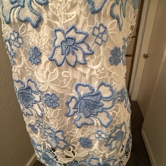 Charter Club White and Cream Tank Top Blouse - Picture 6 of 12